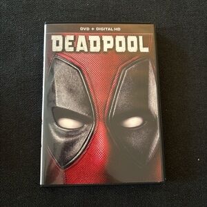 Disney Deadpool DVD - Red and Black Cover